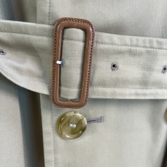 Burberry Beige Westminster Heritage Trench Coat Nova Check Removable No Liner - Picture 9 of 13